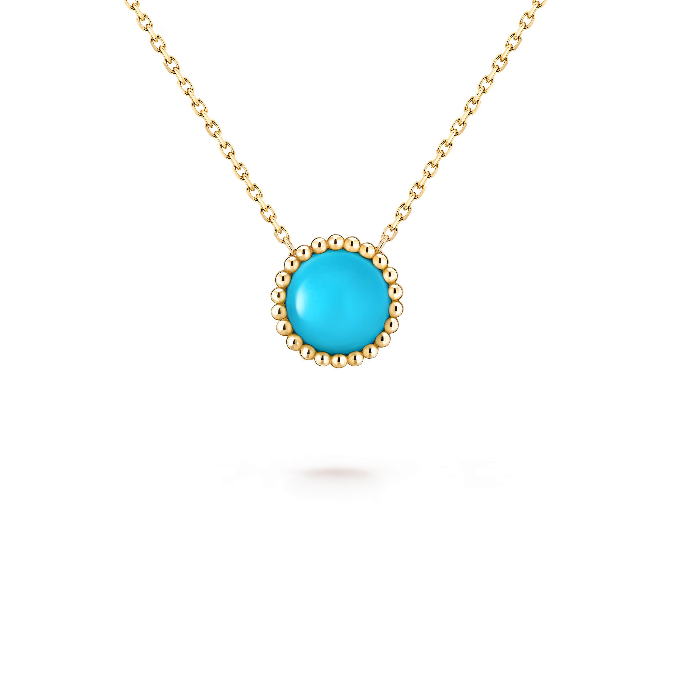V*n Cl**f arpels perlÉe couleurs pendant yellow gold vcarpml800